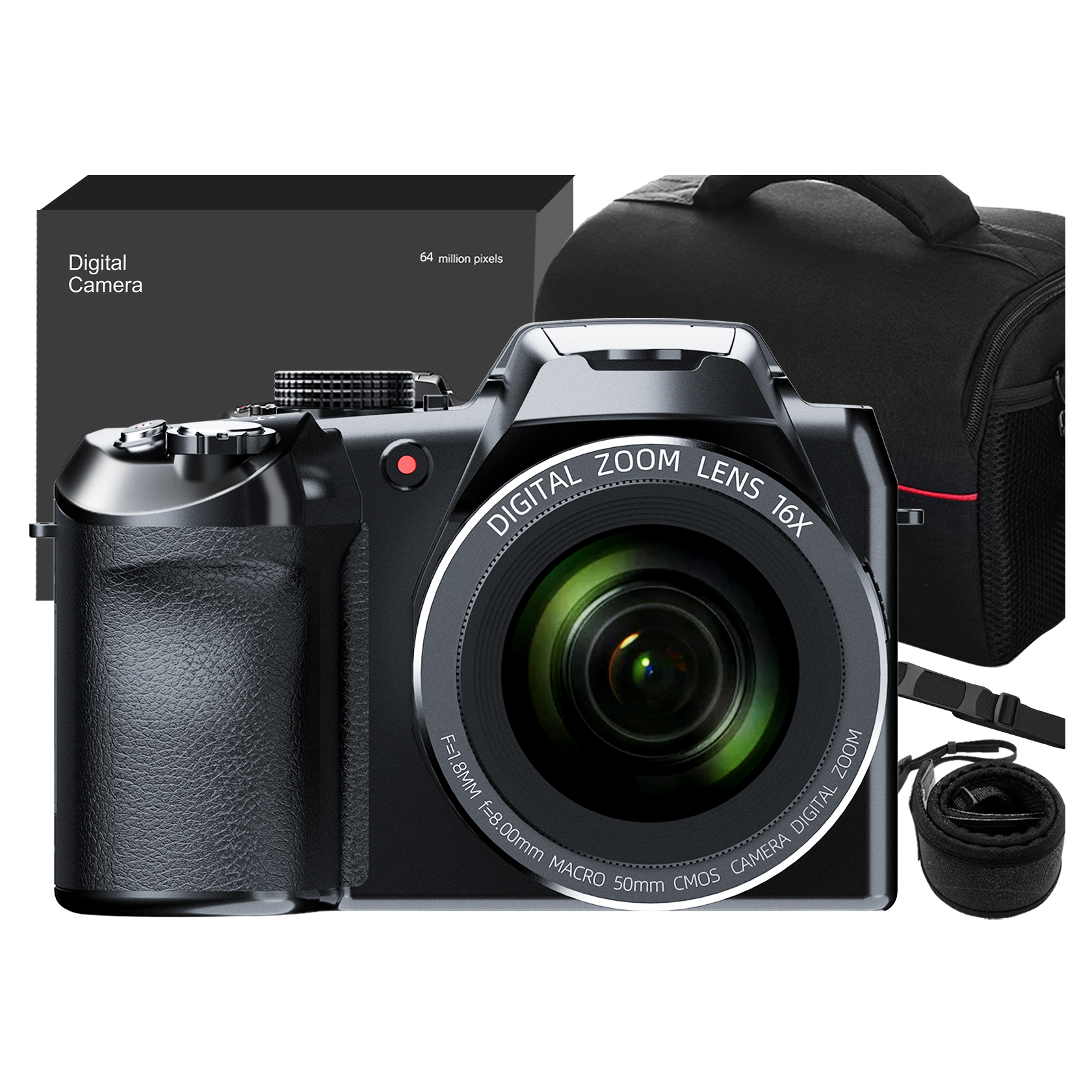 NBD Camera 4K 68MP 16X 3.7" WiFi Autofocus Video Camera Vlogging Live YouTube Compact digital photography cameras