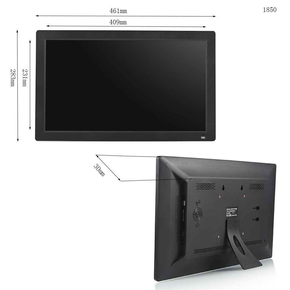 Monitor Mp4 Sex English Movies Display Digital Photo Frame With Calendar Clock