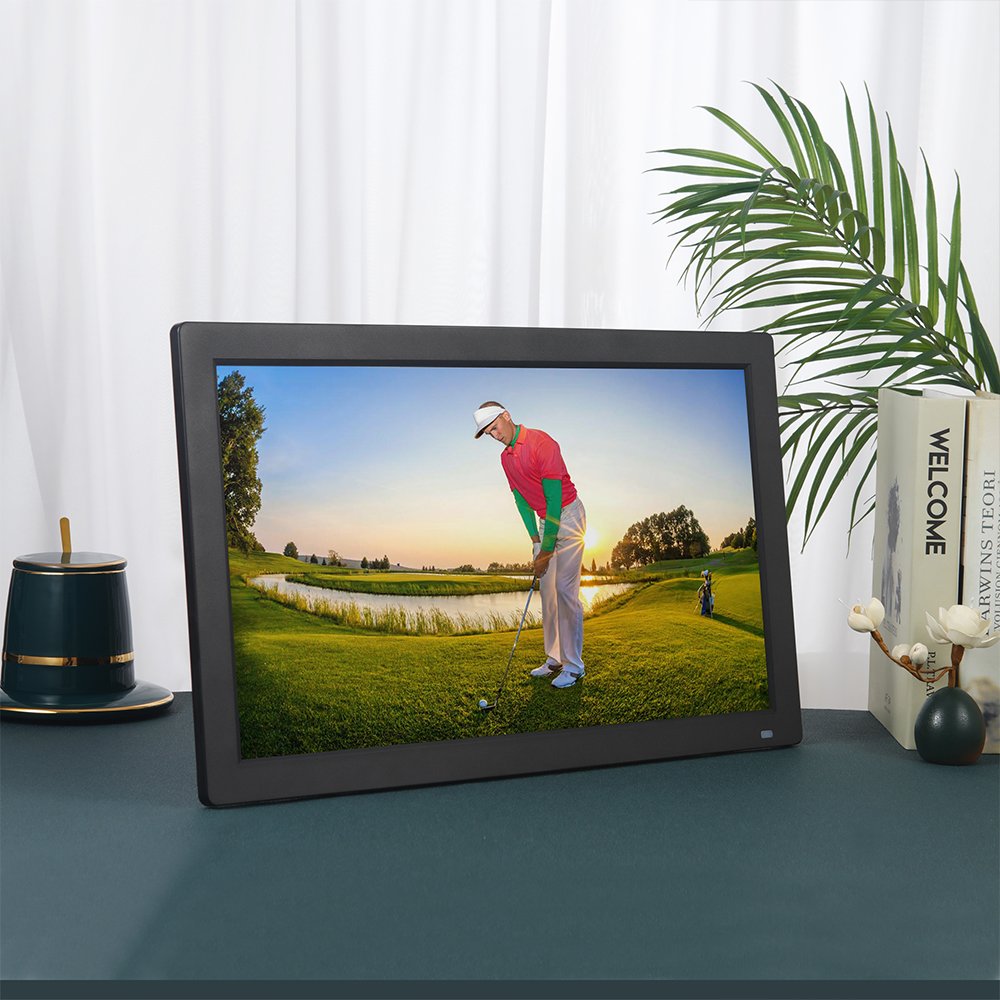Monitor Mp4 Sex English Movies Display Digital Photo Frame With Calendar Clock