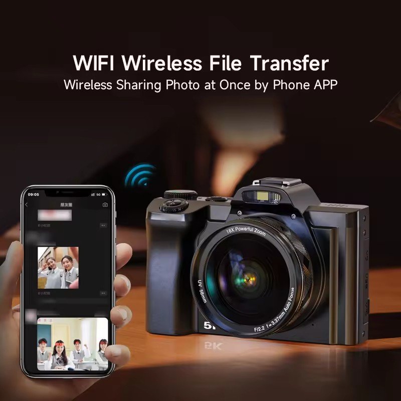 Custom Low Budget Best Quality Video Cameras 5K 4K DSLR Camera Professional Digital Camcorder OEM ODM