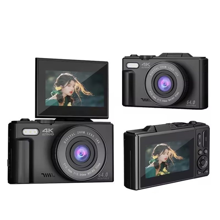 Top sale card camera cheaper 4K digital camera for student