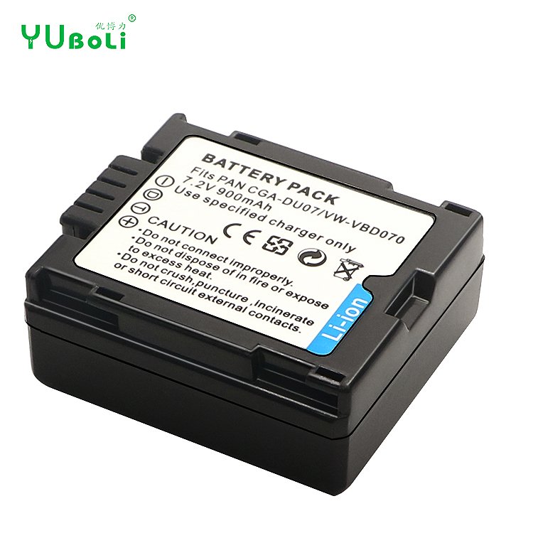 Lithium digital CGA-DU07 VW-VBD070 DU14 VW-VBD140 DU14 Battery for DU06 DU07 NV-GS10 VDR-M70/M50 VW-VBD140 DZ-BP14