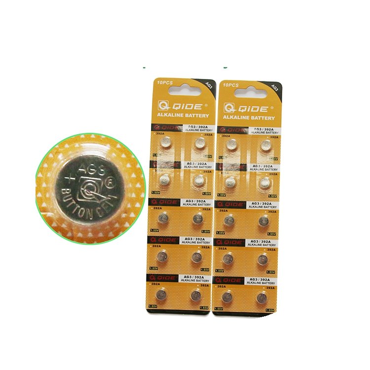 1.5V LR41 AG3 Button Coin Battery for Digital Watches and Key Fobs
