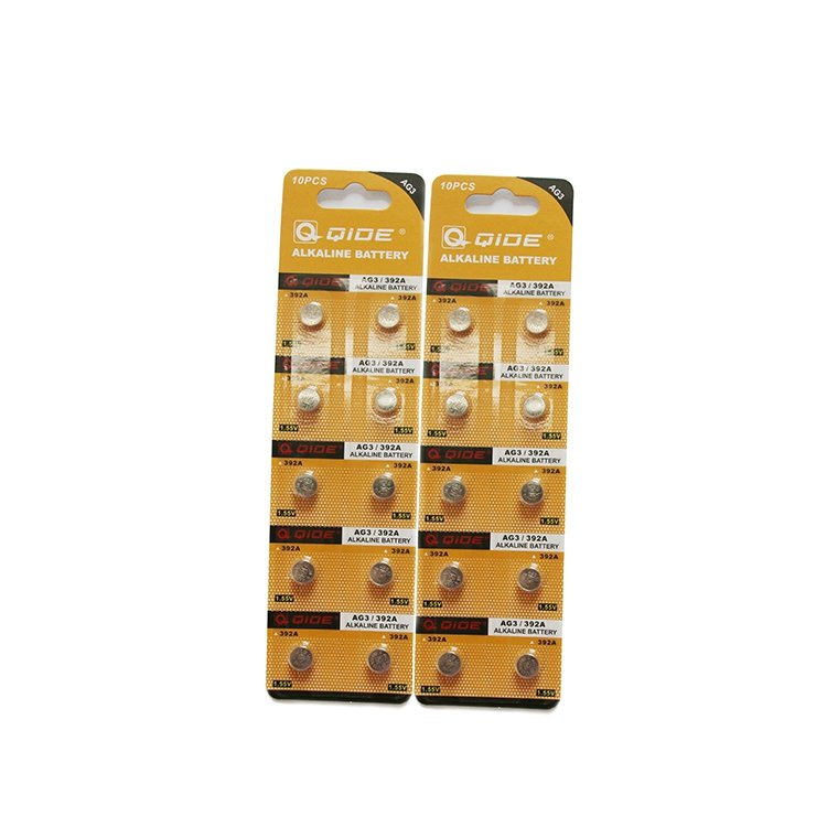 1.5V LR41 AG3 Button Coin Battery for Digital Watches and Key Fobs