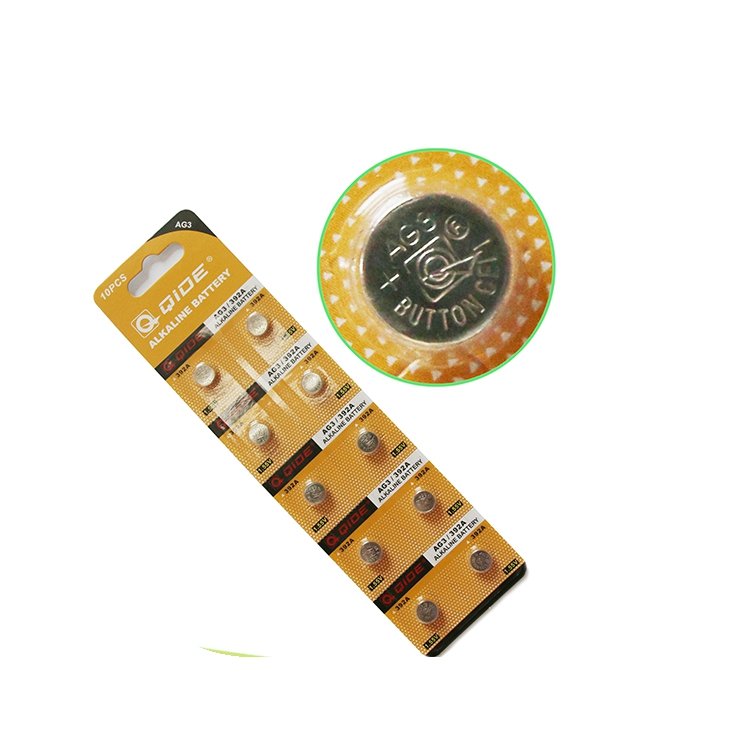 1.5V LR41 AG3 Button Coin Battery for Digital Watches and Key Fobs