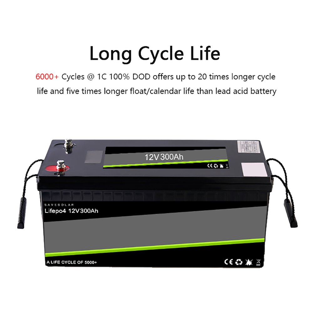 12v Volt Lithium Ion Battery Lifepo4 24v 12v 50ah 100ah 200ah 300ah 400ah Solar Battery For Rv/pv Home Emergency Storage System