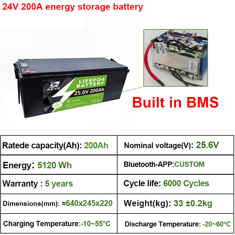 Warehouse stock 8000 Cycle 12V 24V LFP Mini 300Ah 200Ah 100Ah LiFePO4 Battery Waterproof Rechargeable Solar Battery