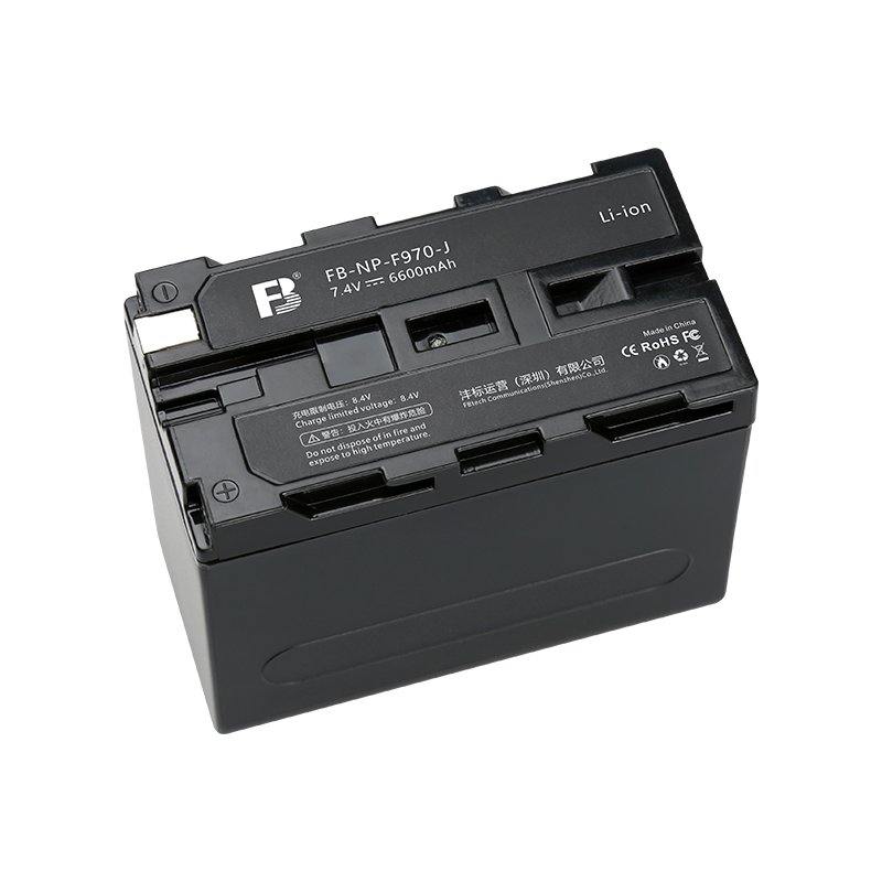 FB NP F970-J 6600mAh camera battery for sony Digital camera LED Fill light battery