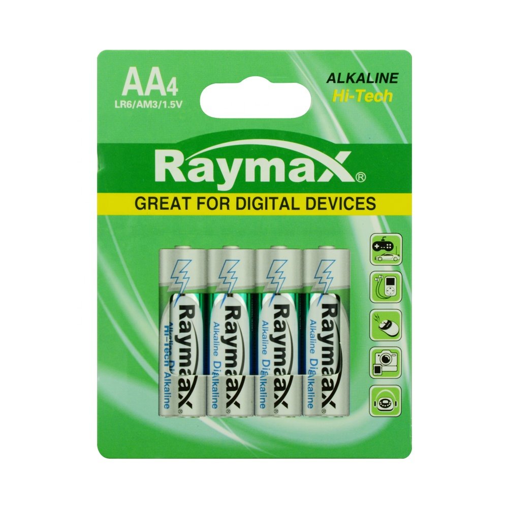 OEM Raymax Private Label 1.5v Battery LR6 2700mAh double A AA battery Digital Alkaline Battery