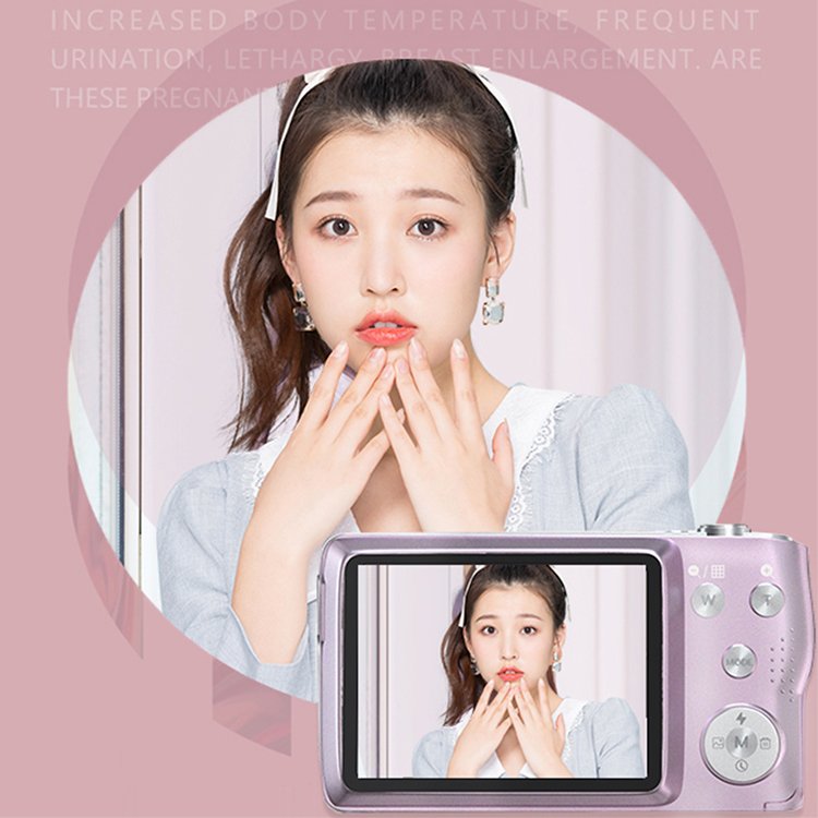 2.7" LCD Screen Digital Compact Camera 48MP Point and Shoot Camera