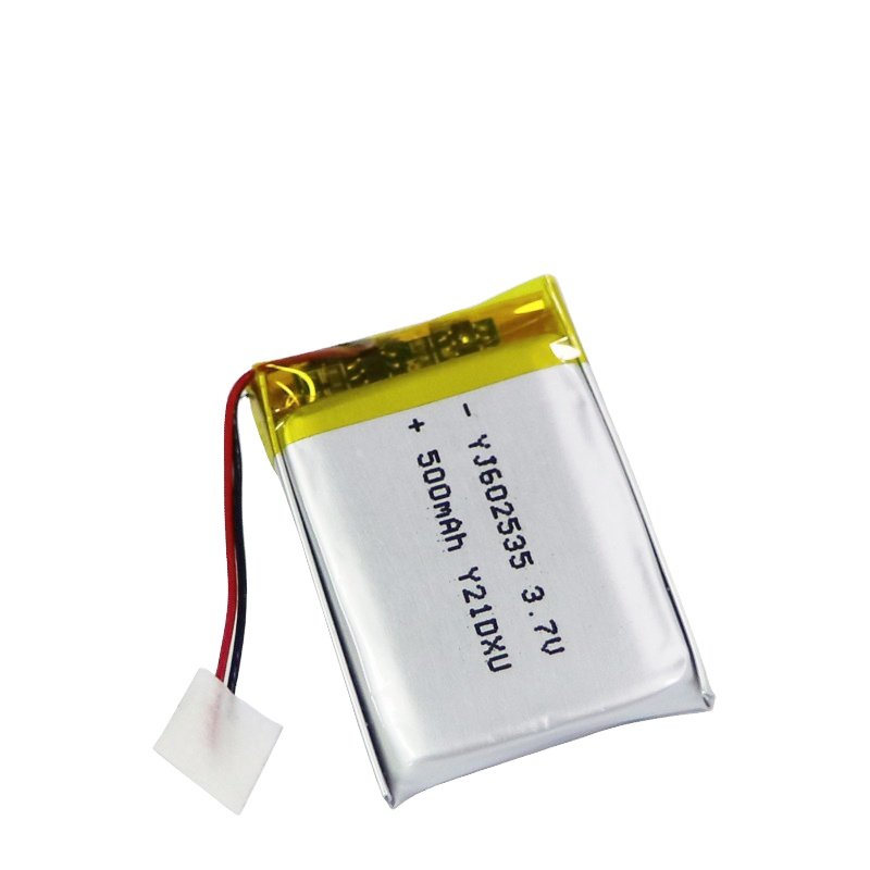 YJ Hot sale lithium polymer rechargeable 602535 3.7v 1000 mAh C UI certify lipo battery for Consumer electronicsK