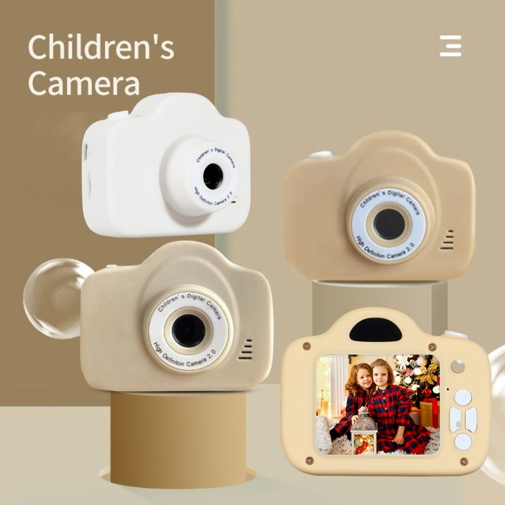 Multiple Color Kids Selfie WIFI Camera 2.0inch IPS Screen Photo Video Digital Camera FHD 1080P 48MP Video Recorder