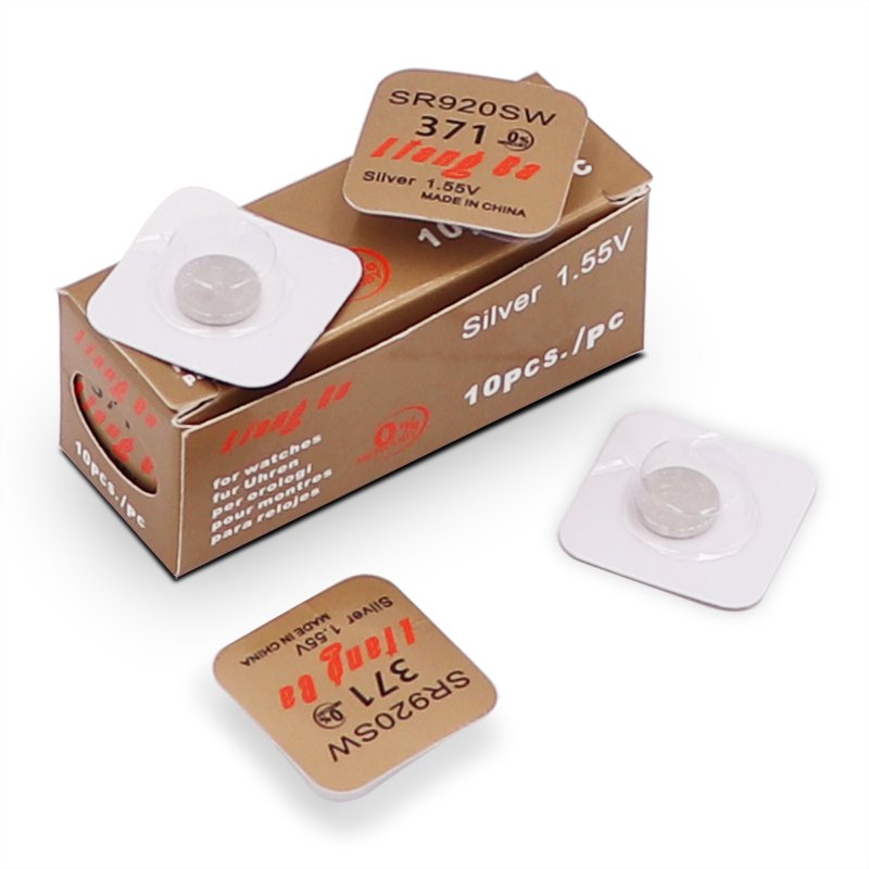 factory wholesale button battery for watches Equivalent to 379 364 377 371 395 390 381 357 321 337