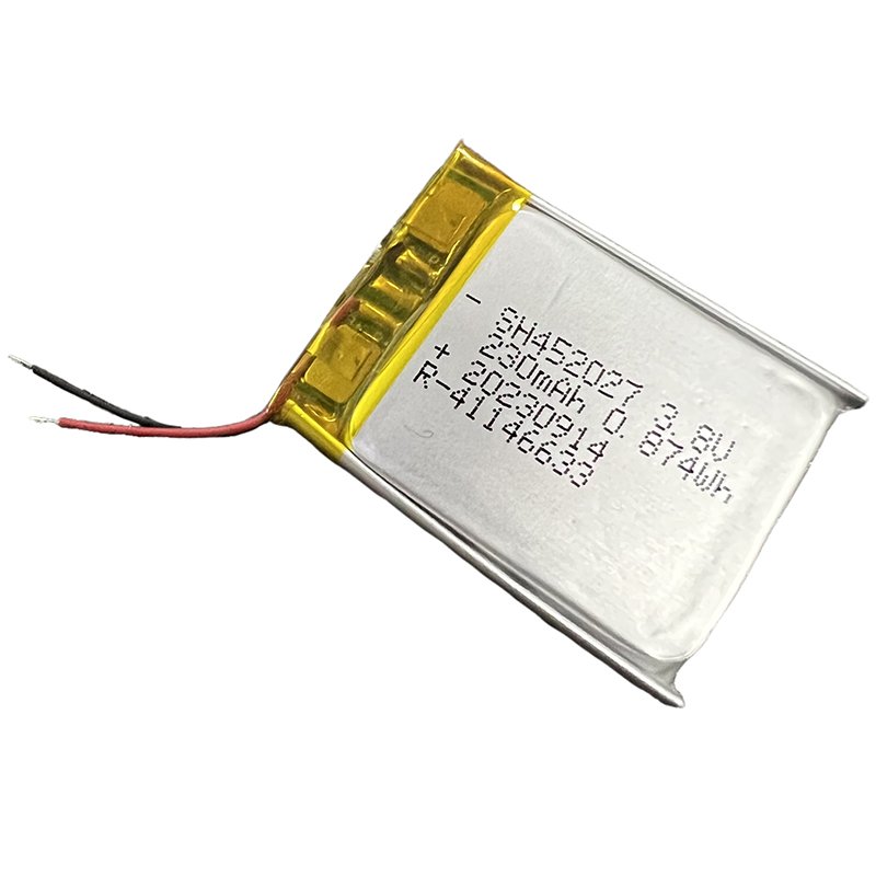 Factory Price Customized 200mAh 452027 3.7V Lithium Ion Lipo Cell Polymer Rechargeable Battery Pack For Digital Devices