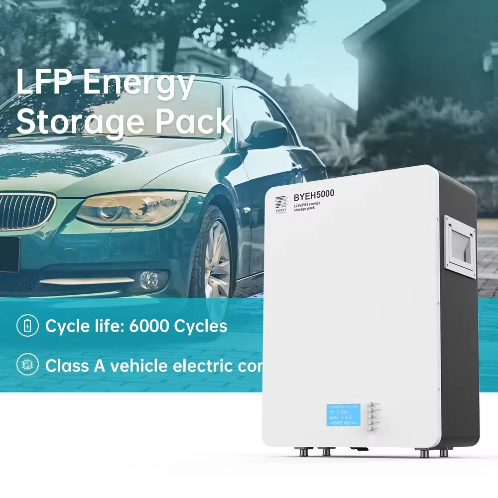 BENY 102ah Lifepo4 Digital Battery Wall-Mounted Energy Storage System CAN Communication 5.22Kwh 51.2v