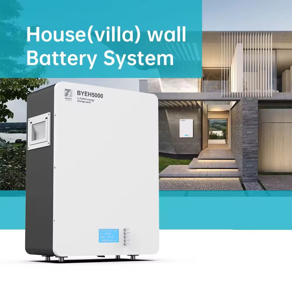 BENY 102ah Lifepo4 Digital Battery Wall-Mounted Energy Storage System CAN Communication 5.22Kwh 51.2v