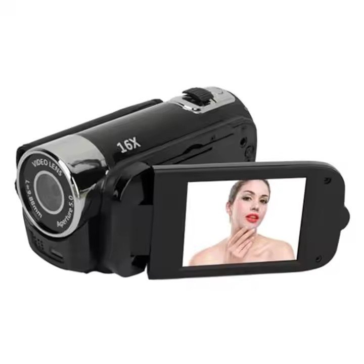 HD Screen Hot 1080p Dv90 Rechargeable Lithium Battery Portable Digital Video Camera
