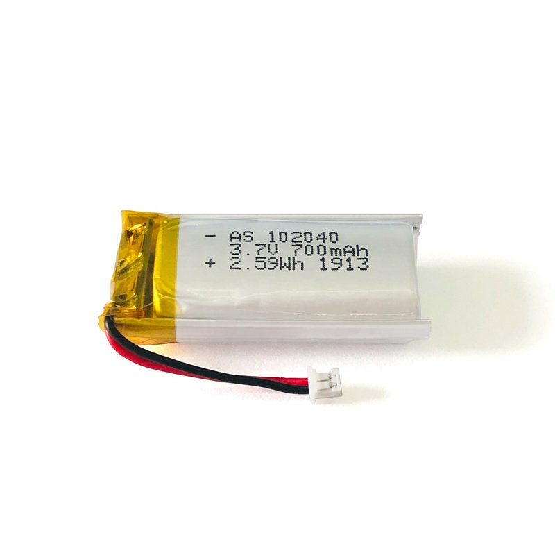UL1642,CE,UN38.3 Certificated 102040 3.7V 700mAh Lipo batteries Lithium Polymer Battery For IOT Device