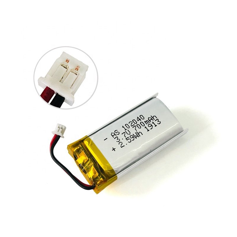 UL1642,CE,UN38.3 Certificated 102040 3.7V 700mAh Lipo batteries Lithium Polymer Battery For IOT Device