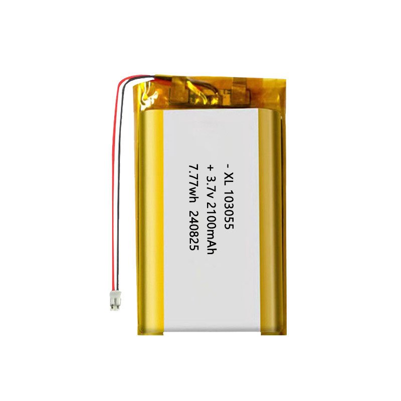 103055 Rechargeable Polymer Lithium Battery 3.7v 2100mah 1S2P 4200mah lipo batteries Smart Fan GPS Battery pack