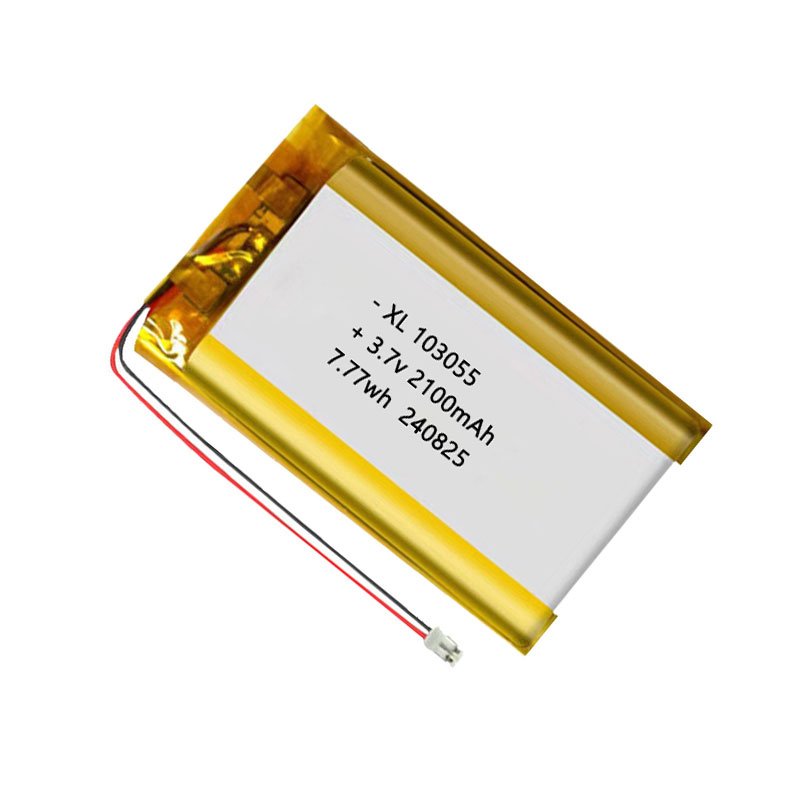 103055 Rechargeable Polymer Lithium Battery 3.7v 2100mah 1S2P 4200mah lipo batteries Smart Fan GPS Battery pack