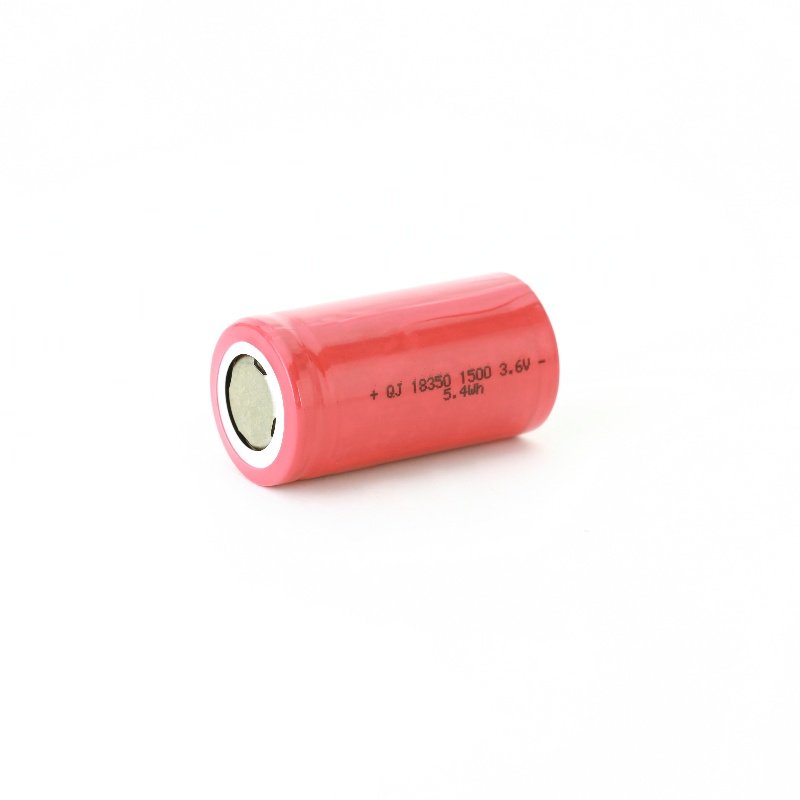 Wholesale High Capacity 18350 3.6V 1500mAh Storage Charging Rechargeable Cylindrical Digital Lithium Li Batteries Battery Cells