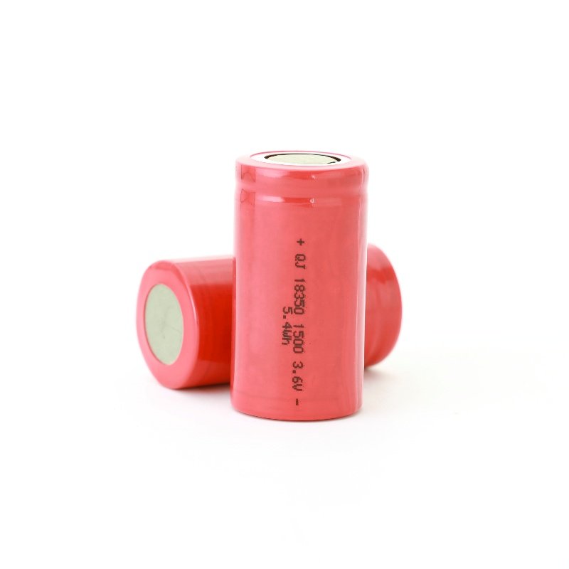 Wholesale High Capacity 18350 3.6V 1500mAh Storage Charging Rechargeable Cylindrical Digital Lithium Li Batteries Battery Cells