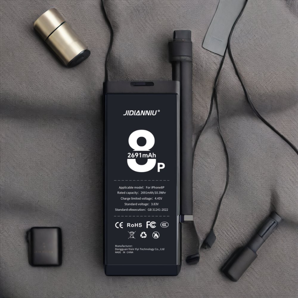lithium ion batteries for iphone 8P 2691mAh 3.83V Digital battery CE FCC ROHS battery for mobile