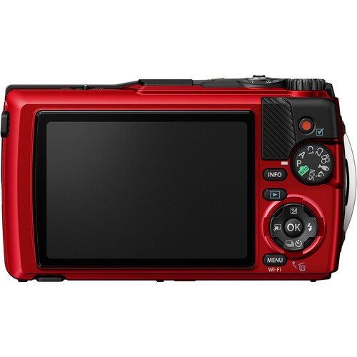 PROMO SALES O M SYS TEM Tough TG-7 Digital Camera (Red)