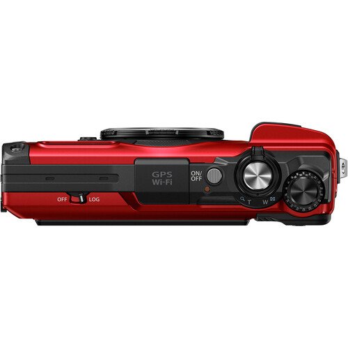 PROMO SALES O M SYS TEM Tough TG-7 Digital Camera (Red)