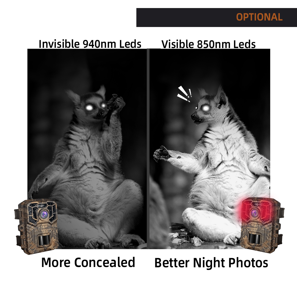 Sensvision 32 24 MP 4 2.7 K Waterproof IP66 Infrared Night Vision Digital Photo Mini Trap Hunting Trail Camera