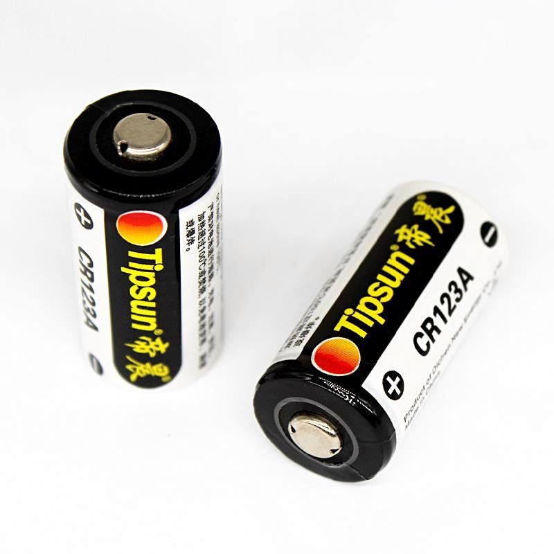 flashlight cr123a lithium battery for torch light