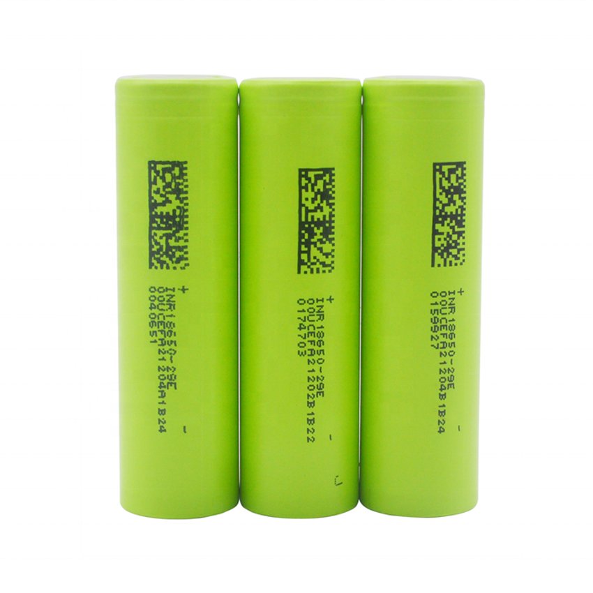 In Stock Cylindrical Lithium Cells 3.7v 2900mah 3000mAh 18650 Li Ion Rechargeable Battery