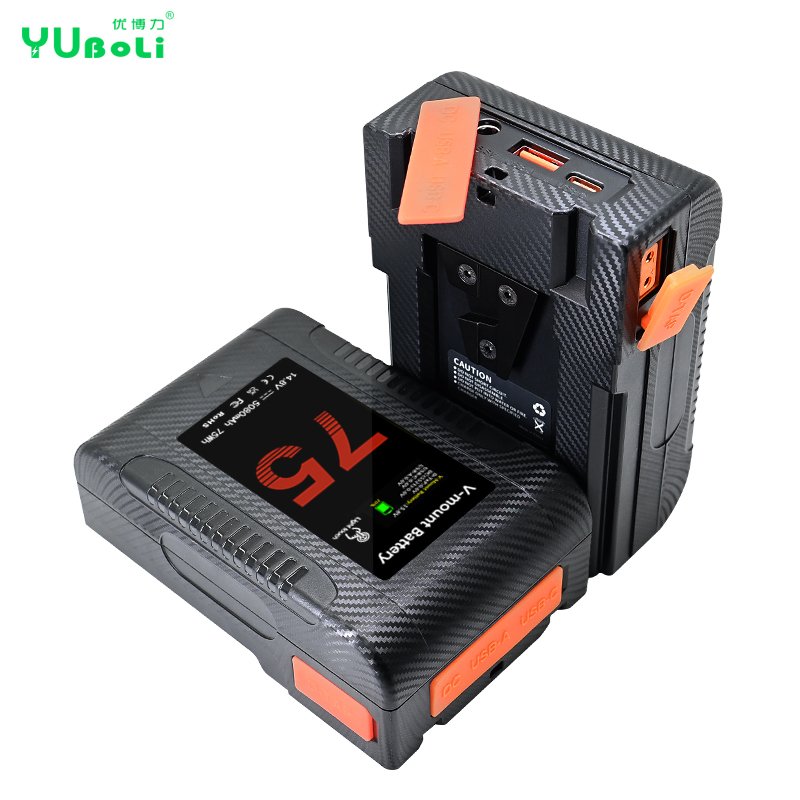 5080mAh V Mount Battery BP-75 BP75 For Sony Camcorder and Photography Lights and Monitor