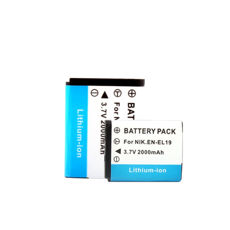 3.7V EN-EL19 EN EL19 ENEL19 Camera Battery for Ni kon Coolpix S32 S33 S100 S2500 S2750 S3100 S3200 S3300 S3400 S3500 S4100 S4150