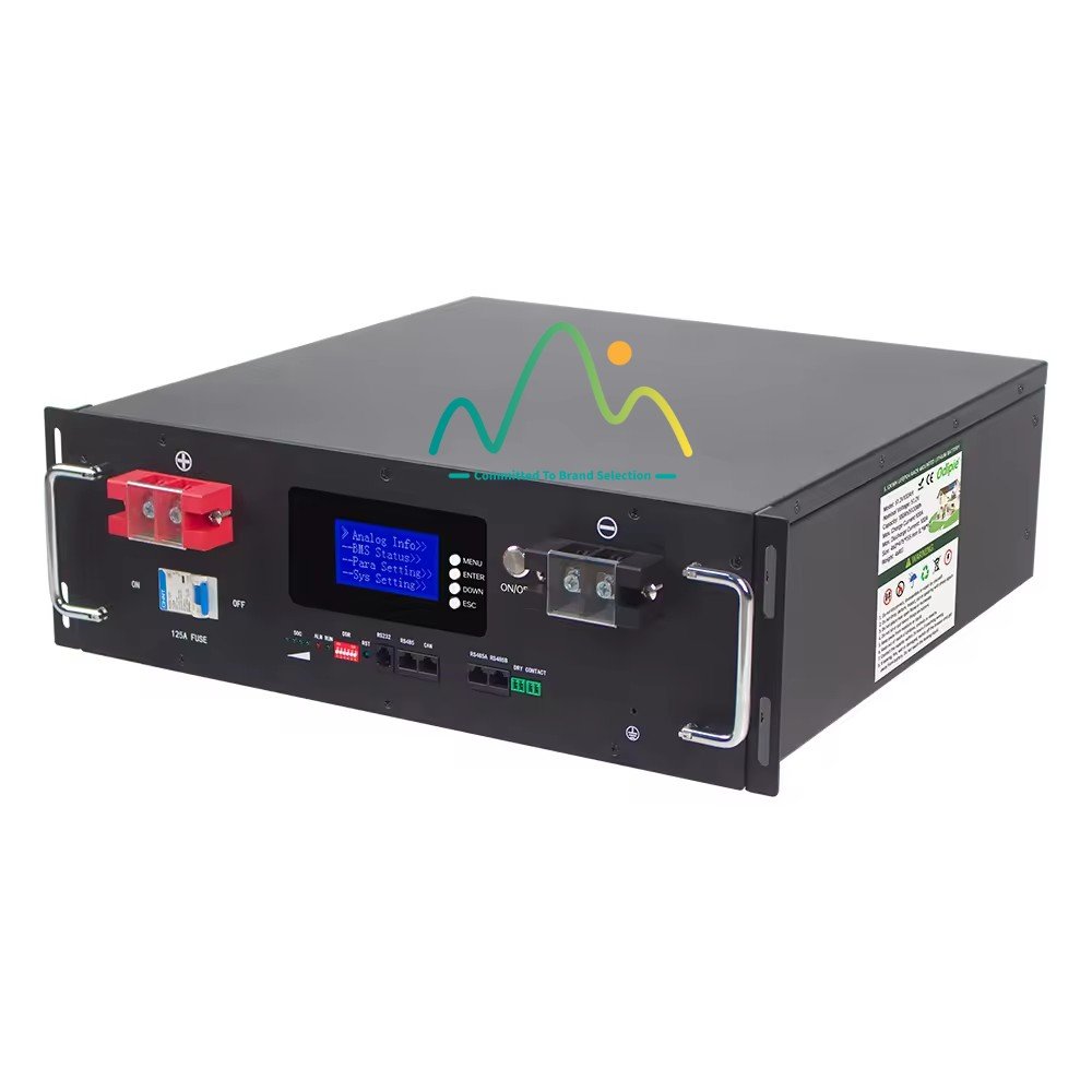 EU US Stock Best selling Lithium ion Battery 25.6V 51.2V Solar System Energy Storage Solar Power Battery Lifepo4 for Home use