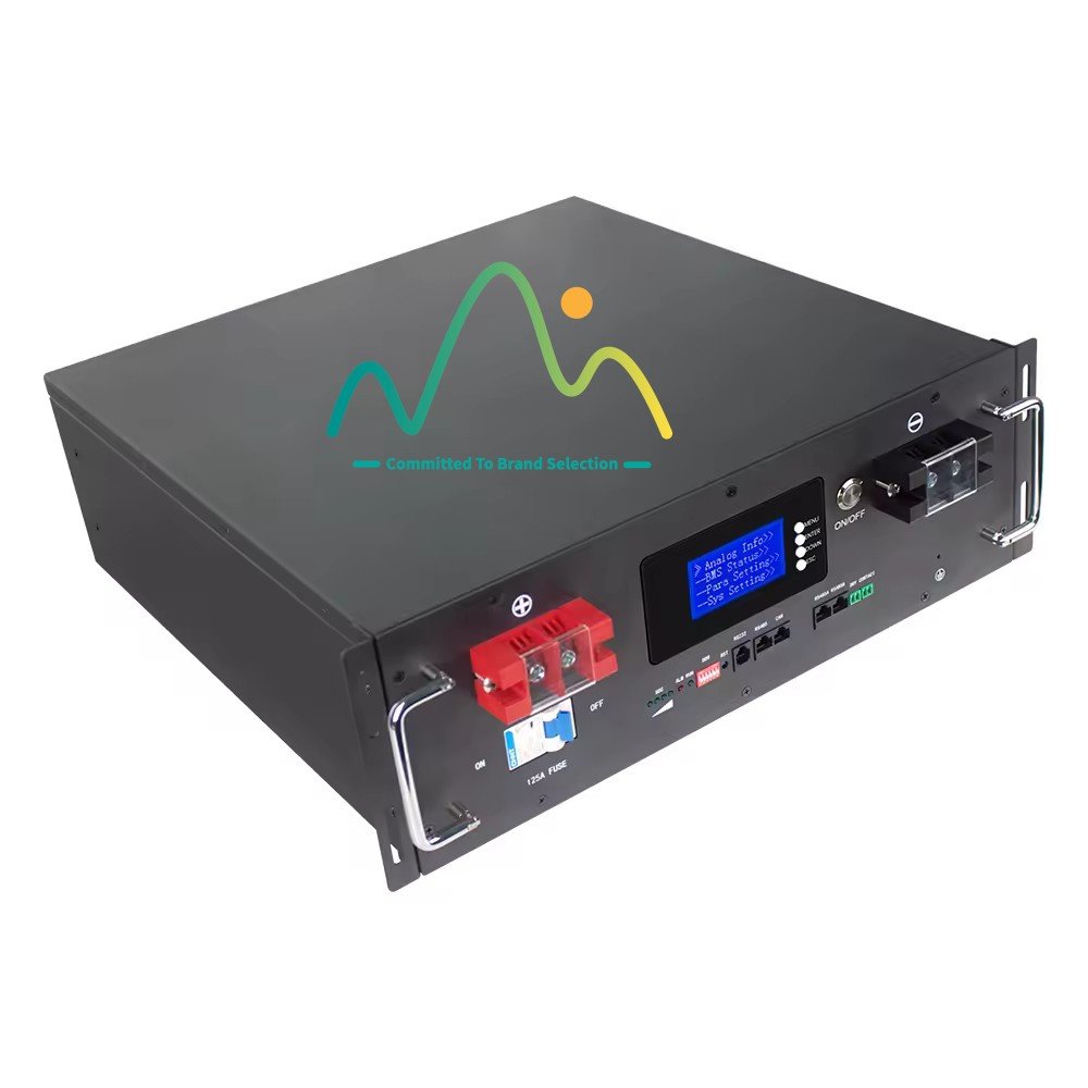 EU US Stock Best selling Lithium ion Battery 25.6V 51.2V Solar System Energy Storage Solar Power Battery Lifepo4 for Home use