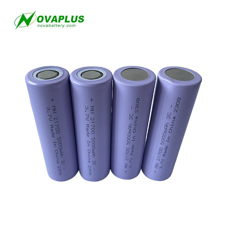 21700 5000mAh 3.7V Lithium Ion Battery INR 21700 5000mAh 3C Discharge Lithium Batteries For Ebike