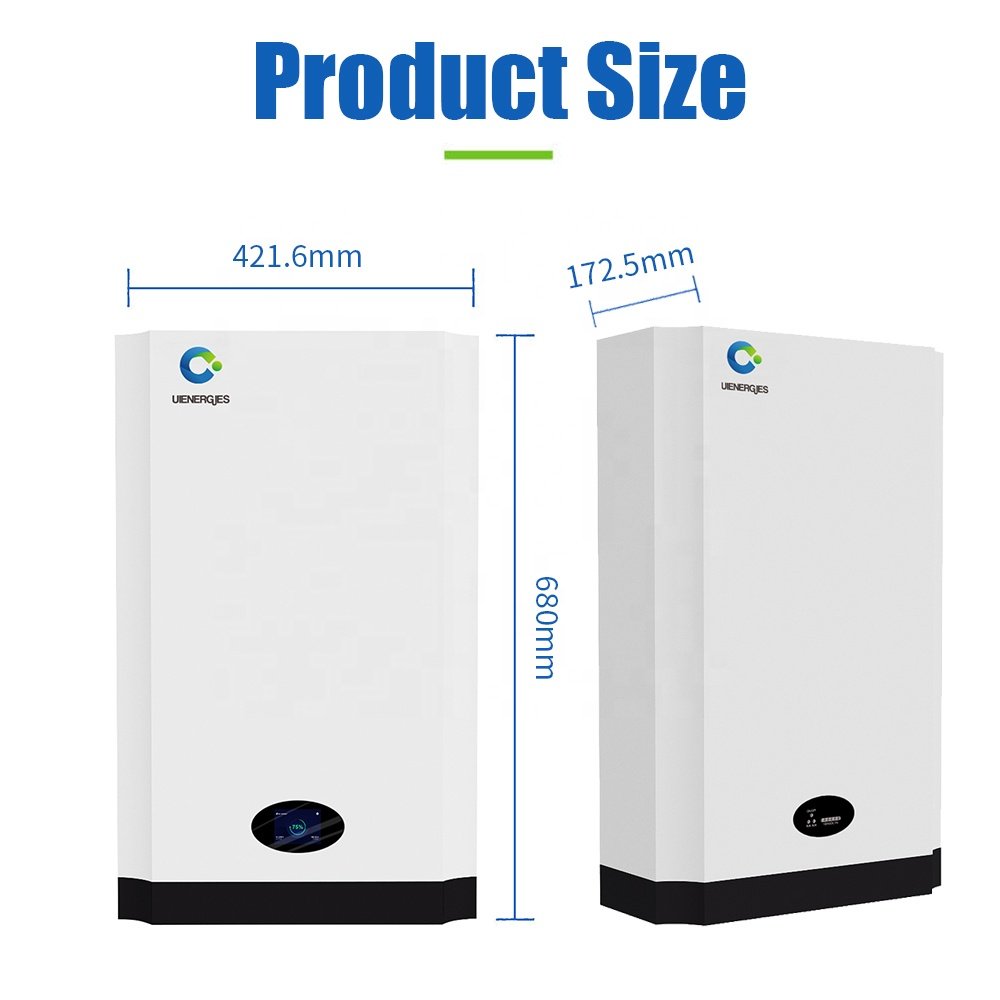 UIENERGIES 10000 life cycle 48v lifepo4 battery lithium solar battery 200ah 10Kw lifepo4 battery for home energy storage system
