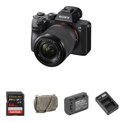 HOT SALE FOR Son y a7 III Mirrorless Camera with 28-70mm Lens and Accessories Kit