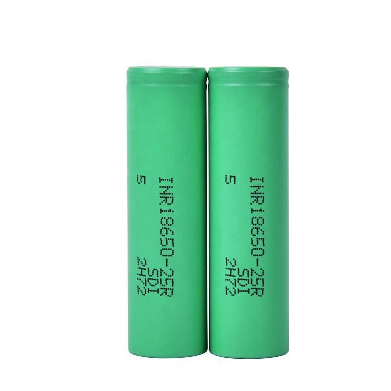 for samsung 25r 18650 battery 2500mah 3.7v lithium battery 18650 for Samsung 25R