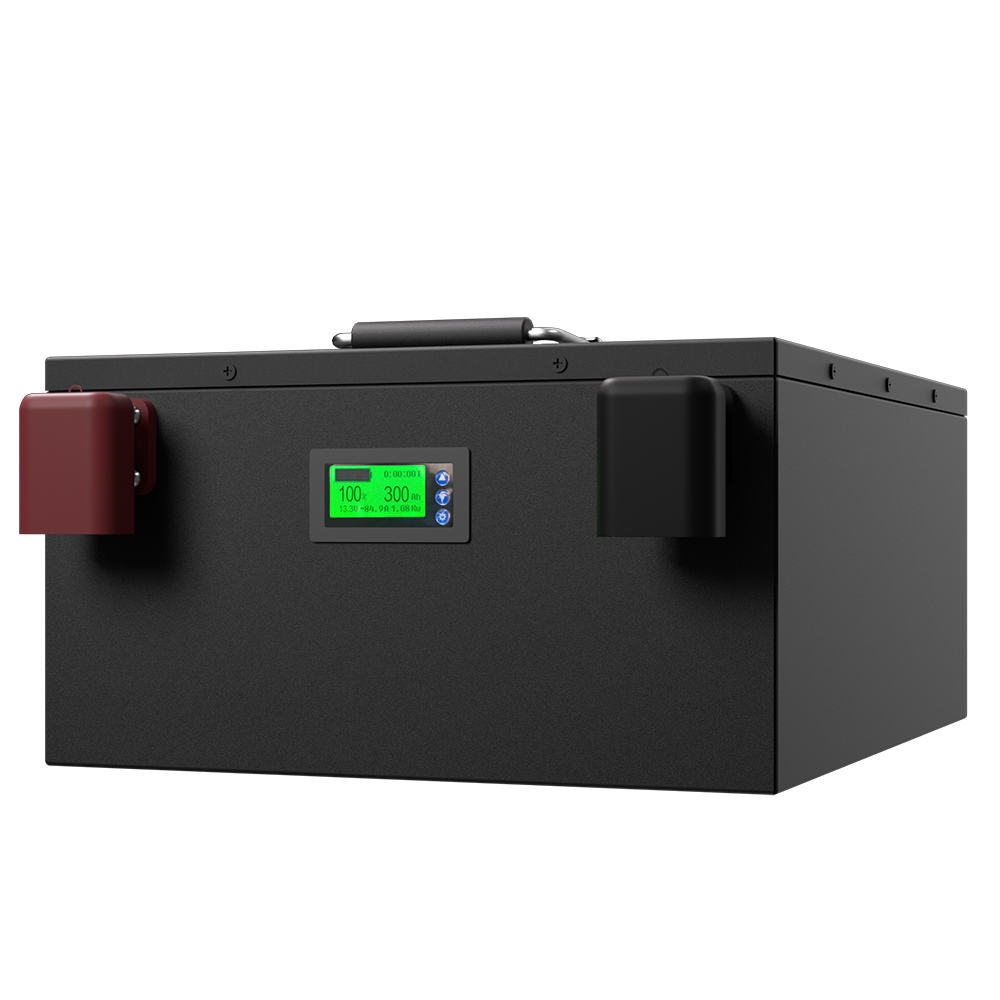 High Capacity 12V 100Ah 200Ah 300Ah Lifepo4 Lithium Ion Power Battery Prismatic LFPwith BMS for RV Solar System