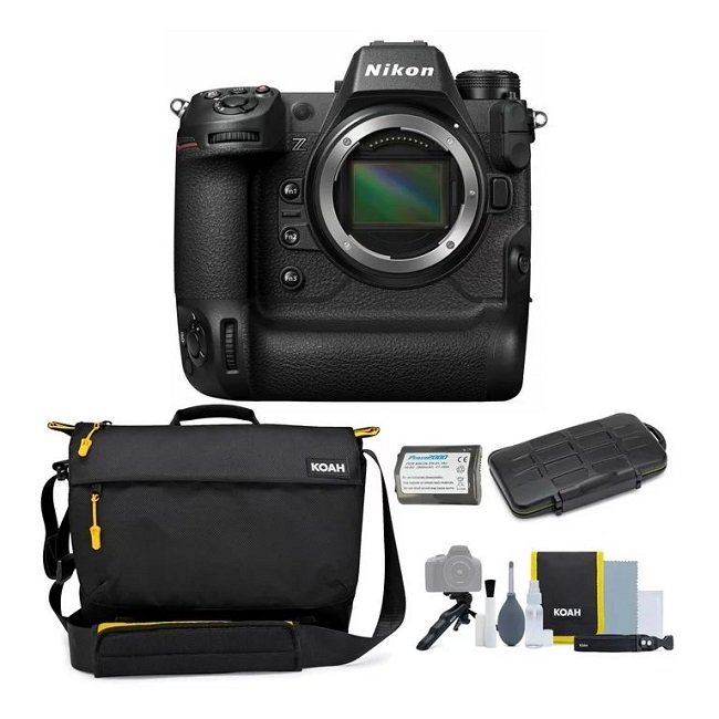 Intact NEW-NikonS Z9 FX-Format Mirrorless Camera Body (1669) with 24-120mm f/4 S Lens + 64GB XQD lens