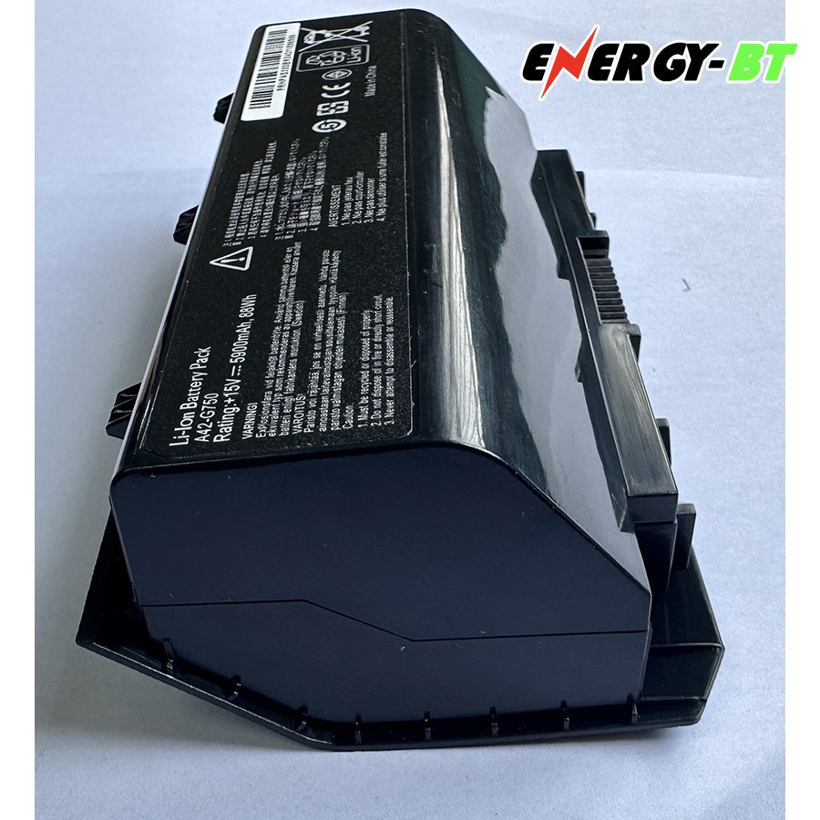 A42-G750 rechargeable batteries For Asus G750 G750J G750JH G750JM G750JS G750JW G750JX 15V 5900mAh lithium ion batteries