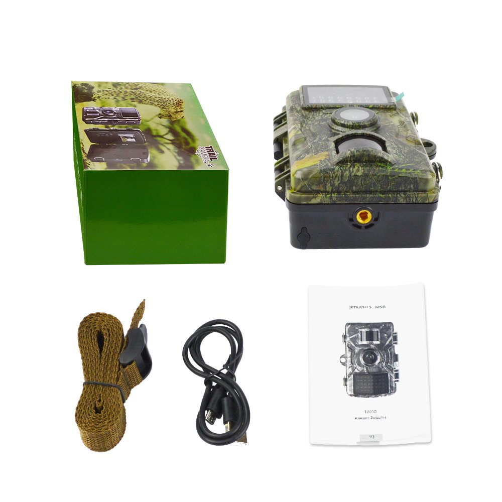 1080P High Quality CE Wildlife Trail Camera Night Vision Non WiFi PIR Motion Recording Video Camera DL001