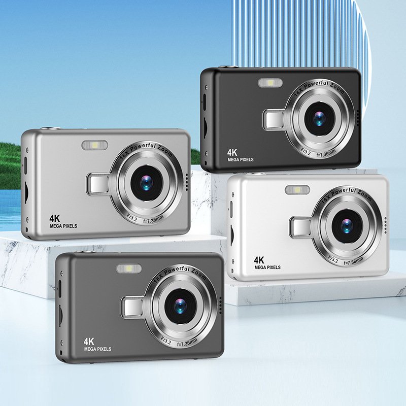 CCD Student Entry-Level HD Dual Recording Digital Camera Home Kids Photo Compact Mini camera