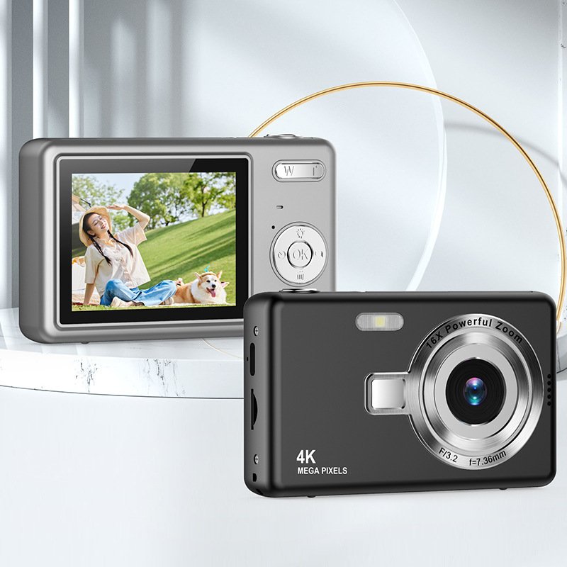 CCD Student Entry-Level HD Dual Recording Digital Camera Home Kids Photo Compact Mini camera
