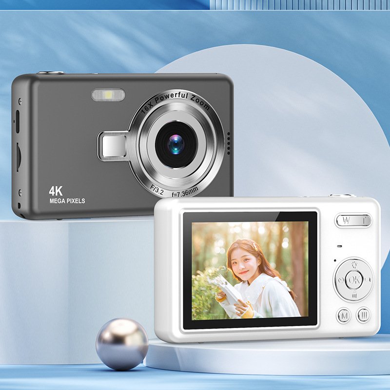 CCD Student Entry-Level HD Dual Recording Digital Camera Home Kids Photo Compact Mini camera
