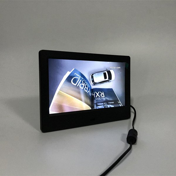 Customize 7"/8"/10"/15"/18" inch LCD motion sensor battery operated marco digital de fotos 7 pulgadas photo frame