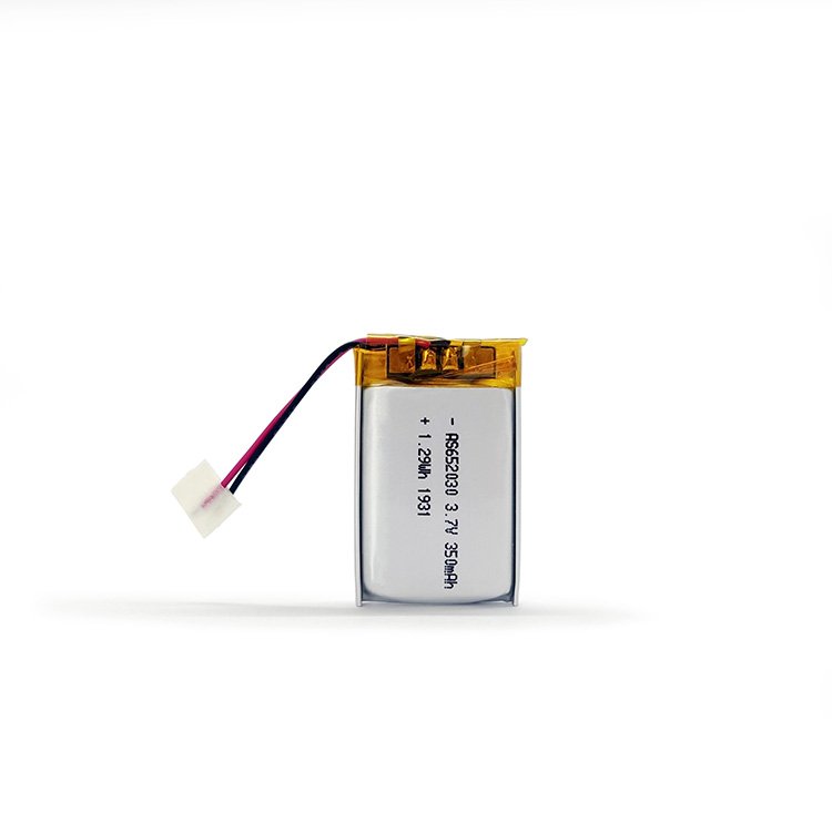 UL/CB/KC/UN38.3/MSDS Rechargeable Lithium ion Polymer Battery Headset 3.7V 350mAh 652030 Lipo Battery